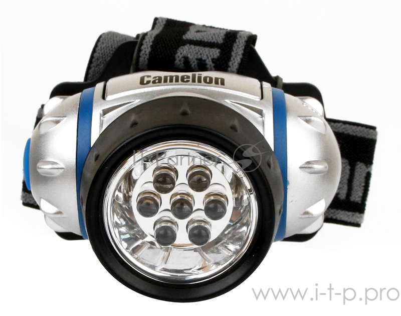 Camelion Фонари Camelion LED5310-7F3 (фонарь налобн, металлик, 7LED, 3 реж, 3XR03 в компл, пласт, блист)