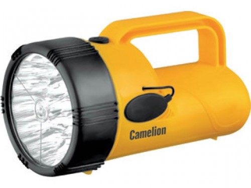 Camelion Фонари Camelion LED29314 (фонарь аккум. 220В, желтый, 19 LED, 4В 2,3А-ч, пластик, коробка)