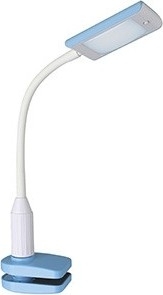 Camelion Настольные светильники Camelion KD-789 C40 голубой & белый LED (Свет-к настольный, зажим-струбцина, 7 Вт, 230В, 4000К)
