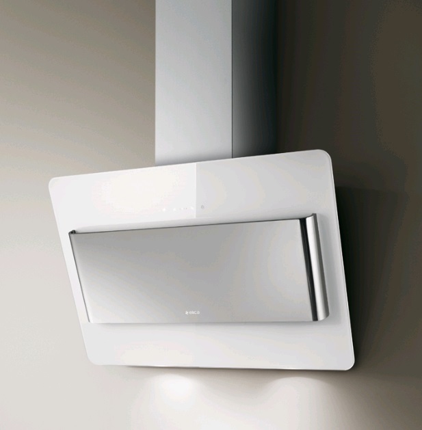 Вытяжка каминная Elica Belt LUX WH/A/55 белый/нержавеющая сталь управление: сенсорное (1 мотор)