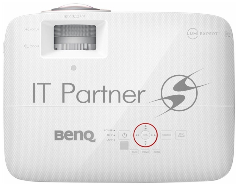 Проектор BenQ TH671ST DLP DC3 DMD 1080P 3000 AL 1.2x zoom High contrast ratio 10,000:1 Light Sensor thechnology SmartEco 15,000 hrs lamp life 5W speaker HDMI x 2 MHL