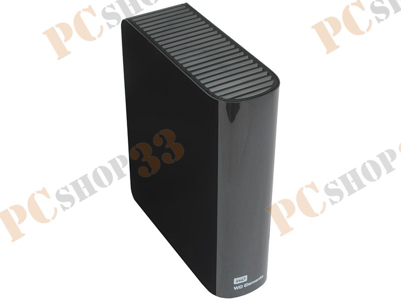 Внешний жесткий диск 3000ГБ Western Digital Elements WDBWLG0030HBK, черный (USB3.0)