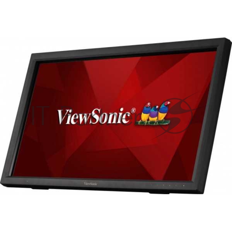Монитор Viewsonic 23.6 TD2423 Touch VA LED, 1920x1080, 7ms, 250cd/m2, 3000:1, 20Mln:1, 178°/178°, D-Sub, DVI, HDMI, USB-hub, 60Hz, колонки, Tilt, VESA, Black