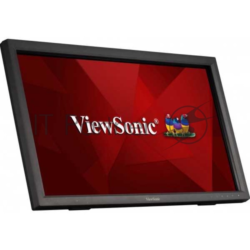 Монитор Viewsonic 23.6 TD2423 Touch VA LED, 1920x1080, 7ms, 250cd/m2, 3000:1, 20Mln:1, 178°/178°, D-Sub, DVI, HDMI, USB-hub, 60Hz, колонки, Tilt, VESA, Black