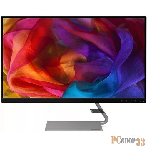 Монитор Lenovo Q27q-1L 27 16:9 QHD (2560x1440) IPS, 4ms, CR 1000:1, BR 250, 178/178, 75hz, 1xHDMI 1.4, 1xDP 1.2, 1xAudio Out (3.5mm), AMD FreeSync, Speakers (2 x 3W), Tilt, 3-Year