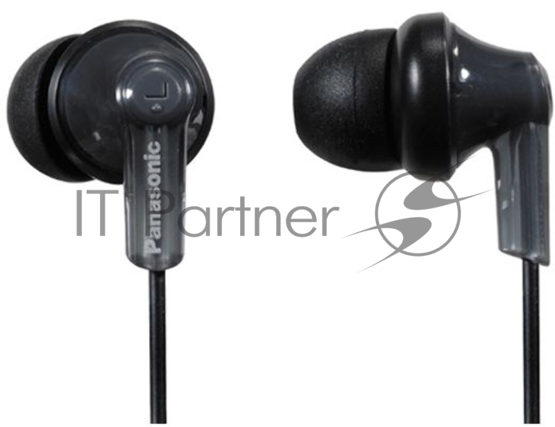 Наушники вкладыши Panasonic RP-HJE120 1.1м черный проводные в ушной раковине (RP-HJE120EEK)