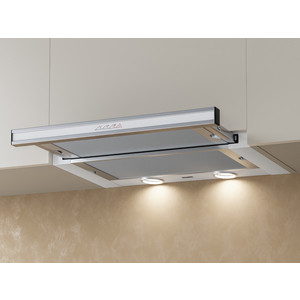 Вытяжка KRONA KAMILLA sensor 600 white glass (2 мотора)