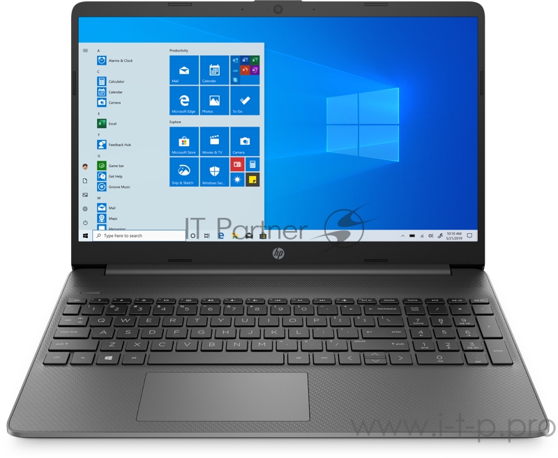 Ноутбук HP 15s-eq1148ur Athlon Silver 3050U/4Gb/SSD256Gb/AMD Radeon/15.6/IPS/FHD (1920x1080)/Windows 10/grey/WiFi/BT/Cam