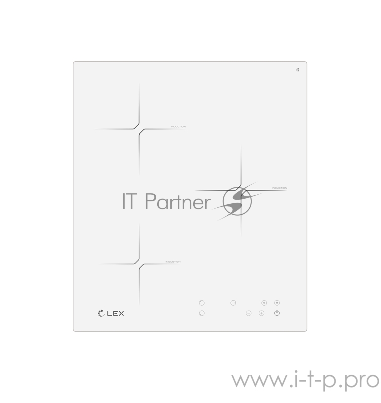 Панель варочная индукционная LEX EVI 430 WH стеклокерамическая