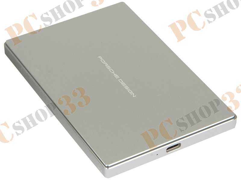 Внешний жесткий диск 2000ГБ 2.5 LaCie Porsche Design Mobile Drive STFD2000400, серебр. (USB3.1)