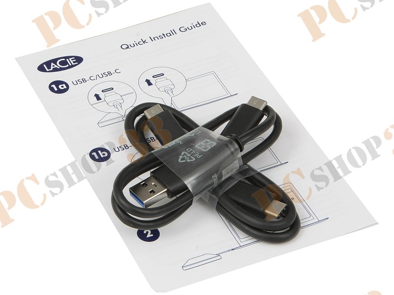 Внешний жесткий диск 2000ГБ 2.5 LaCie Porsche Design Mobile Drive STFD2000400, серебр. (USB3.1)