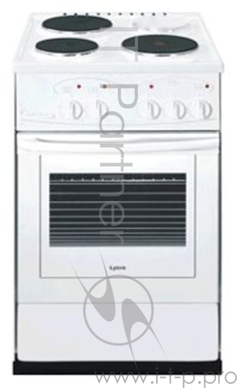 Плита Электрическая Лысьва ЭП 301 М2С белая, стекл.крышка