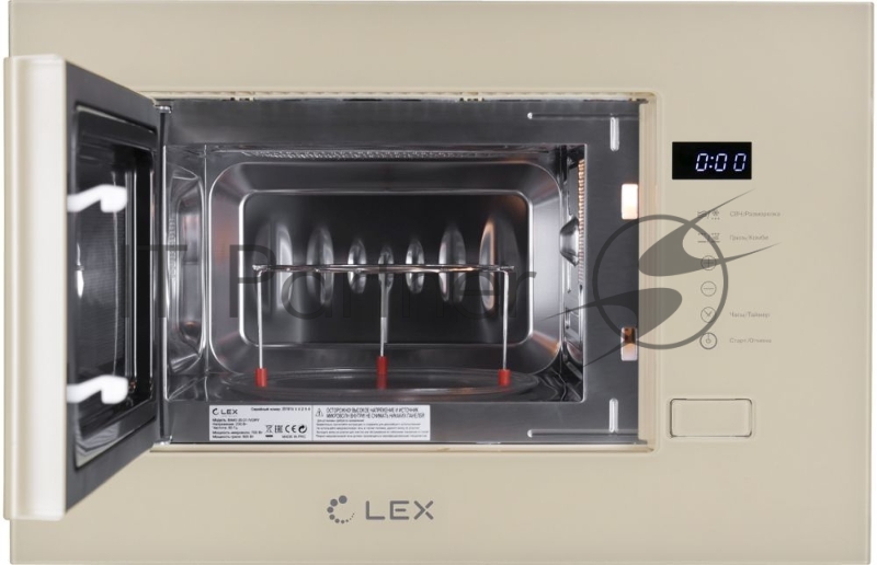 Микроволновая печь Lex Bimo 20.01 20л. 700Вт слоновая кость (встраиваемая)