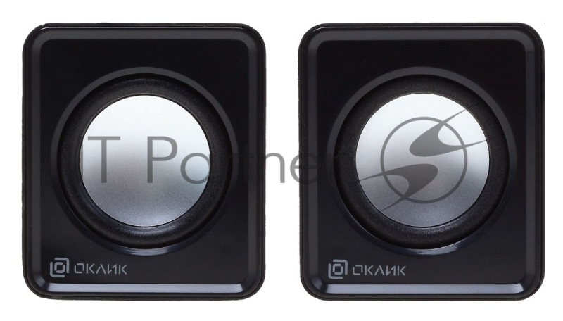 Колонки Oklick Колонки Oklick OK-331 2.0 черный 6Вт