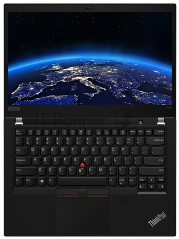 Ноутбук ThinkPad P14s 14 FHD (1920x1080) IPS LP 400N, i7-10510U 1.8G, 16GB Soldered, 1TB SSD M.2, Quadro P520 2GB, WWAN Ready, WiFi 6, BT, FPR+SCR, IR + 720p, 3cell 50Wh, Win 10 Pro, 3Y PS