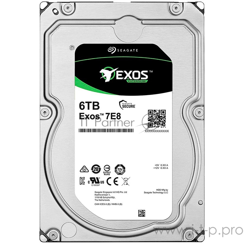 SEAGATE HDD Server Exos 7E8 512N (3.5/6TB/SAS 12GB/s/ 7200rpm)