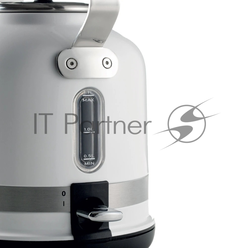 Чайник Ariete электрический Moderna. Мощность 2000 Вт, объем 1.7 л, цвет: белый (4/64)2854/01