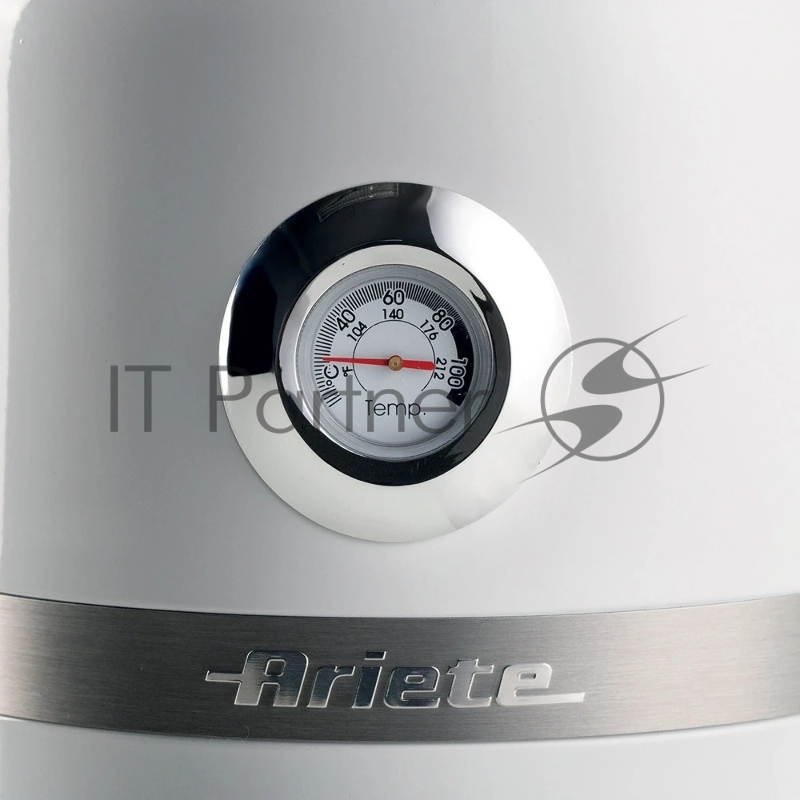 Чайник Ariete электрический Moderna. Мощность 2000 Вт, объем 1.7 л, цвет: белый (4/64)2854/01