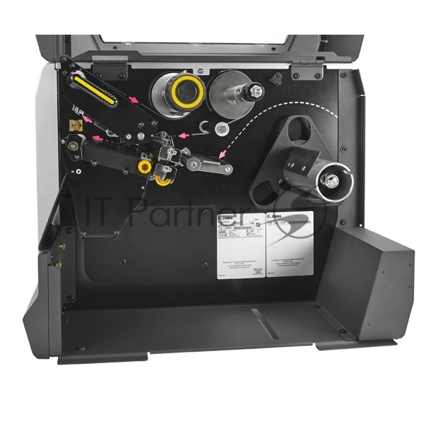 Принтер этикеток Zebra TT ZT610 4, 203 dpi, Euro and UK cord, Serial, USB, Gigabit Ethernet, Bluetooth 4.0, USB Host, Tear, Color Touch, ZPL