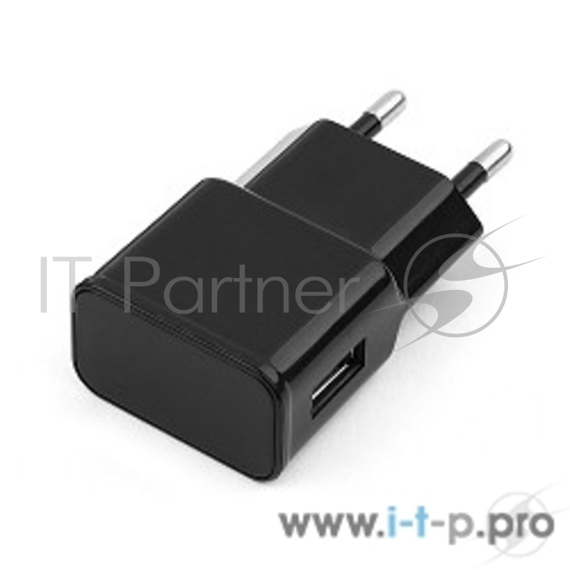 Аксессуар Cablexpert Адаптер питания 100/220V - 5V USB 1 порт, 1A, черный (MP3A-PC-10)