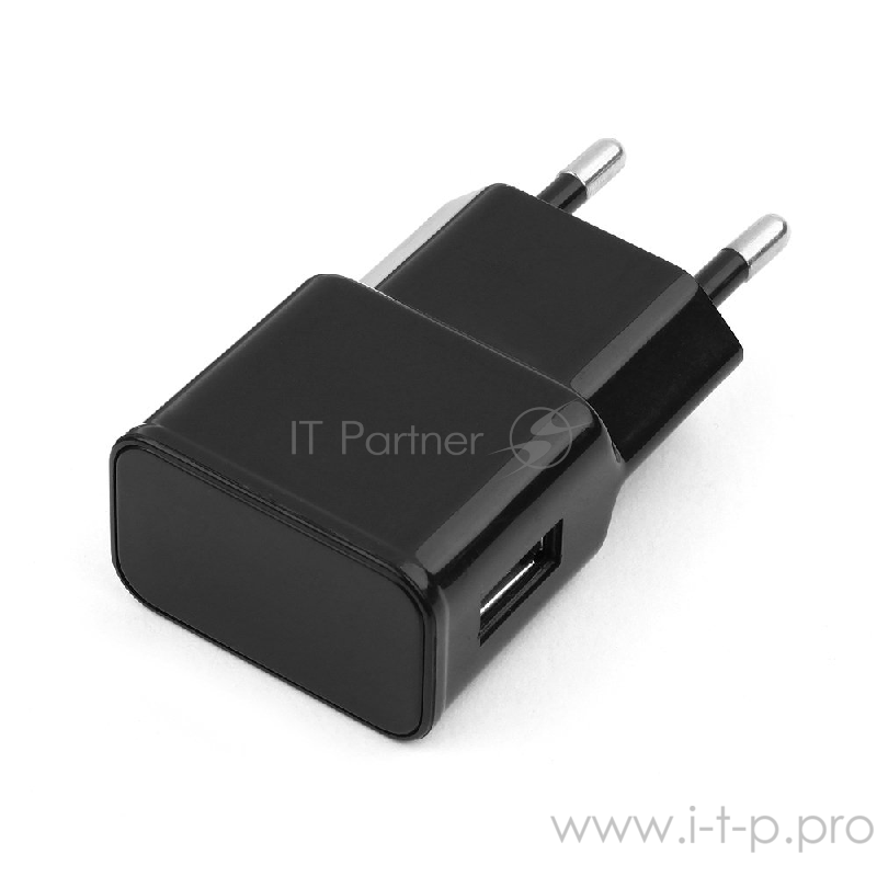 Аксессуар Cablexpert Адаптер питания 100/220V - 5V USB 1 порт, 1A, черный (MP3A-PC-10)