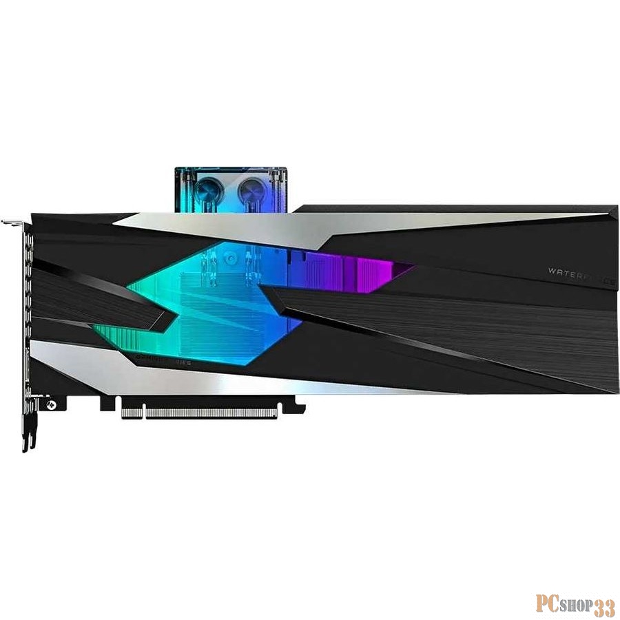Видеокарта Gigabyte PCI-E 4.0 GV-N3080GAMINGOC WB-10GD NVIDIA GeForce RTX 3080 10240Mb 320 GDDR6X 1800/19000/HDMIx2/DPx3/HDCP Ret