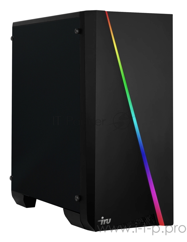 ПК IRU Game 525 MT Ryzen 5 3600 (3.6)/16Gb/1Tb 7.2k/SSD240Gb/RTX3060 12Gb/Free DOS/GbitEth/700W/черный