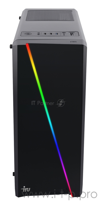 ПК IRU Game 525 MT Ryzen 5 3600 (3.6)/16Gb/1Tb 7.2k/SSD240Gb/RTX3060 12Gb/Free DOS/GbitEth/700W/черный