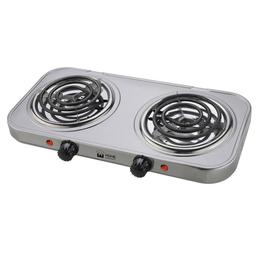 Электрическая плитка HOME ELEMENT HE-HP702 металлик