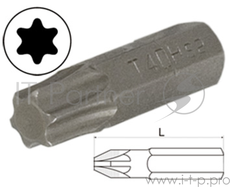 Бита AIST 1122525T TORX T25 1/4 L=25мм S2, 1 шт