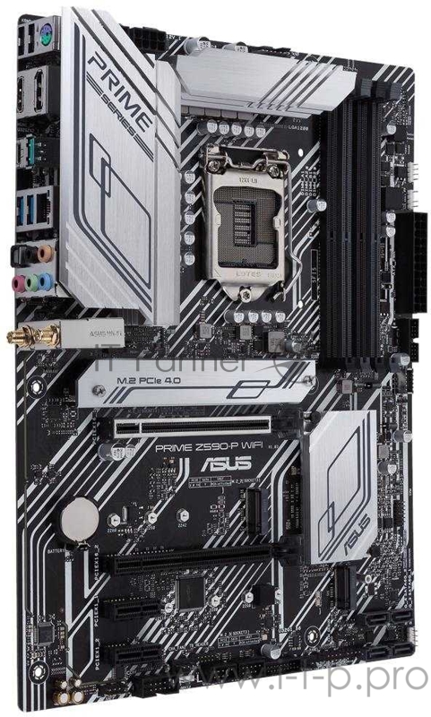 Материнская плата Asus PRIME Z590-P WIFI Soc-1200 Intel Z590 4xDDR4 ATX AC`97 8ch(7.1) 2.5Gg RAID+HDMI+DP