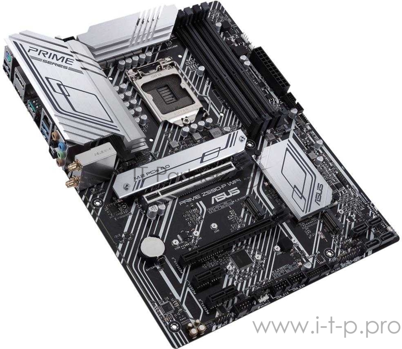 Материнская плата Asus PRIME Z590-P WIFI Soc-1200 Intel Z590 4xDDR4 ATX AC`97 8ch(7.1) 2.5Gg RAID+HDMI+DP