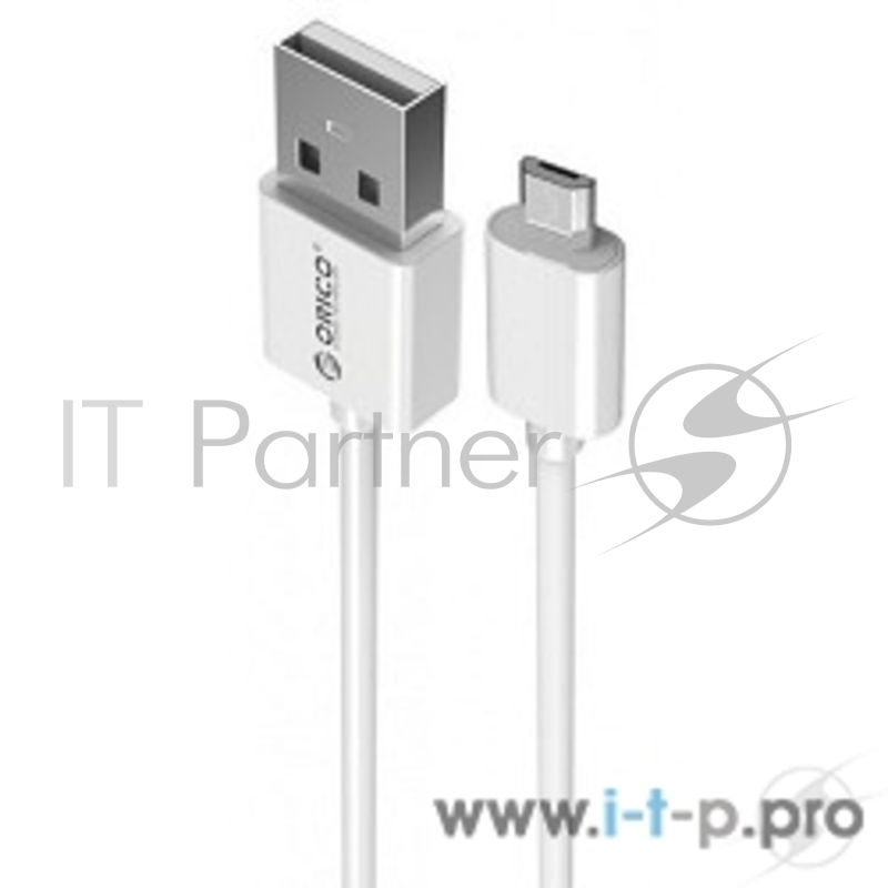 Кабели ORICO ADC-10-WH Кабель USB2.0 A male to MicroUSB 2.0 1m ORICO ADC-10 (белый)