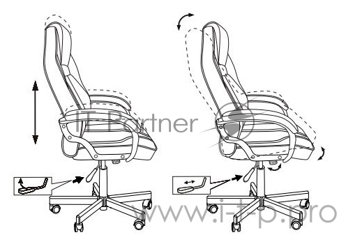 Кресло игровое Zombie VIKING 6 KNIGHT черный искусственная кожа с подголов. крестовина металл