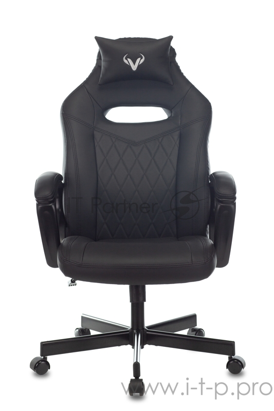 Кресло игровое Zombie VIKING 6 KNIGHT черный искусственная кожа с подголов. крестовина металл