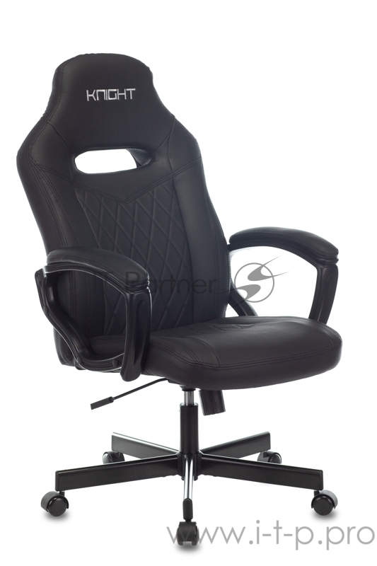 Кресло игровое Zombie VIKING 6 KNIGHT черный искусственная кожа с подголов. крестовина металл