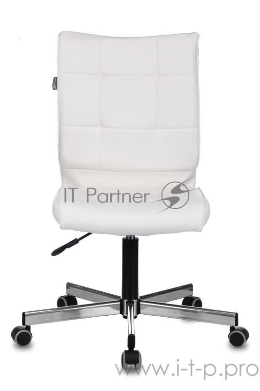 Кресло Бюрократ CH-330M белый Lincoln 100 искусственная кожа крестовина металл хром