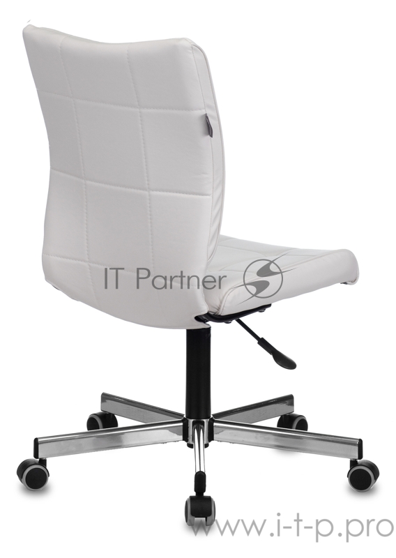 Кресло Бюрократ CH-330M белый Lincoln 100 искусственная кожа крестовина металл хром