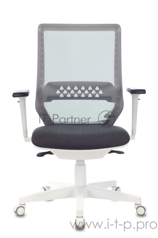 Кресло Бюрократ MC-W611N темно-серый TW-04 38-417 сетка/ткань крестовина пластик пластик белый