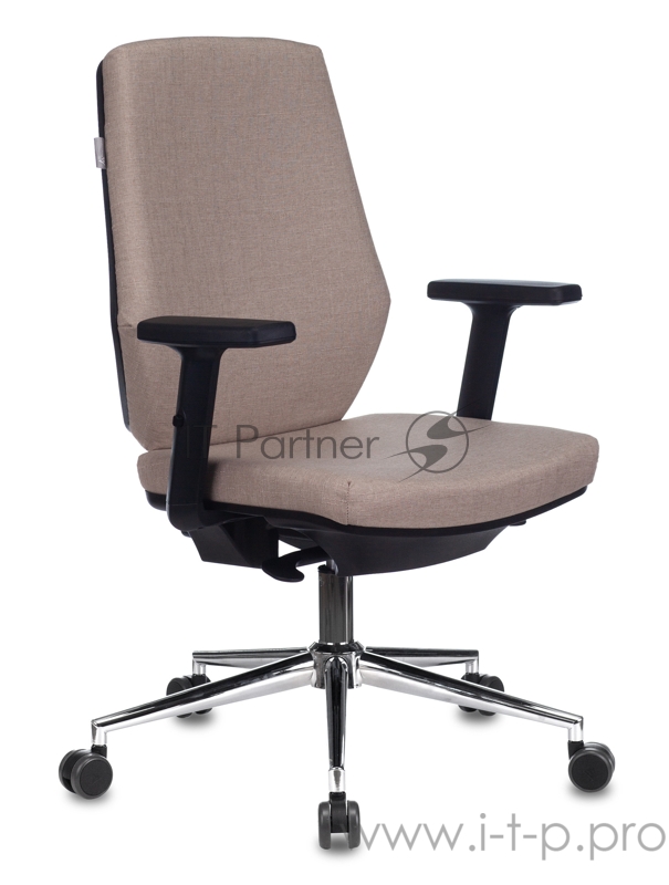 Кресло Бюрократ CH-545SL бежевый 38-402 крестовина металл хром