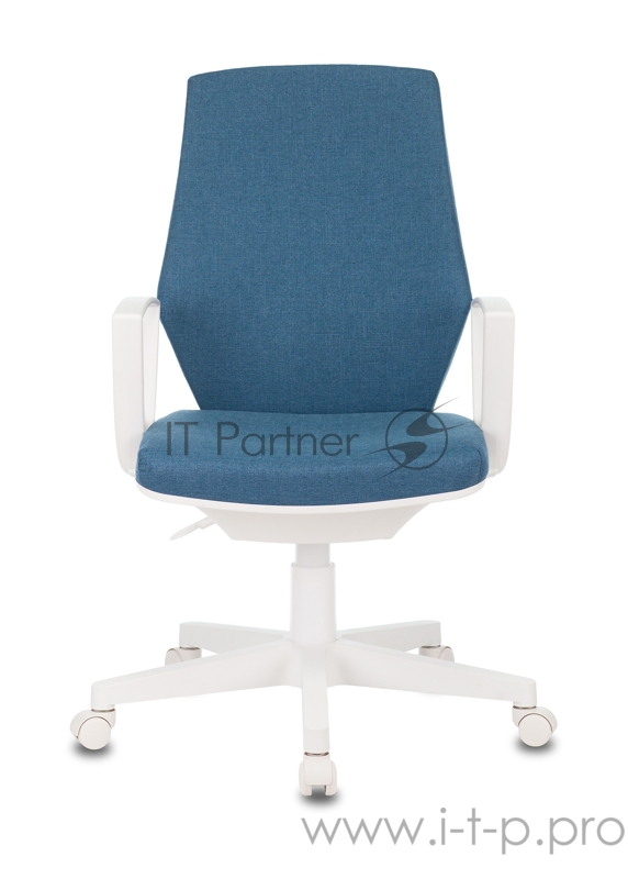 Кресло Бюрократ CH-W545 синий 38-415 крестовина пластик пластик белый