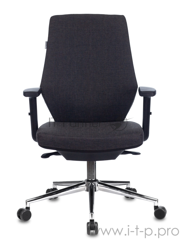 Кресло Бюрократ CH-545SL серый 38-417 крестовина металл хром