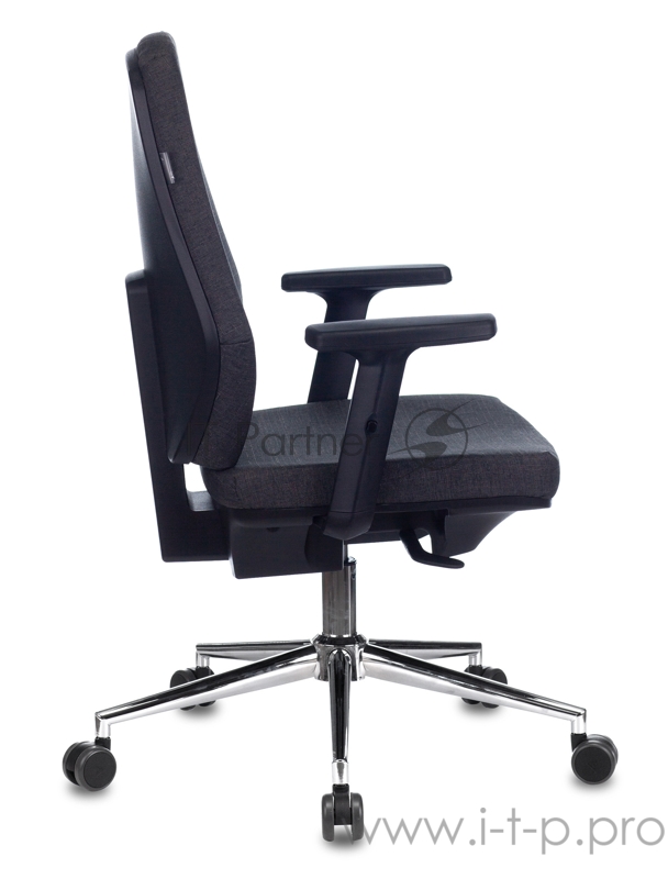 Кресло Бюрократ CH-545SL серый 38-417 крестовина металл хром