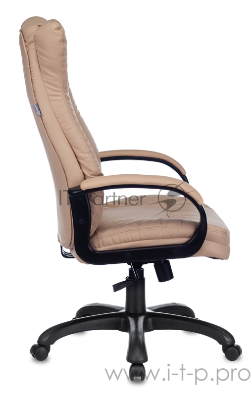 Кресло руководителя Бюрократ CH-879N бежевый Or-14 искусственная кожа крестовина пластик