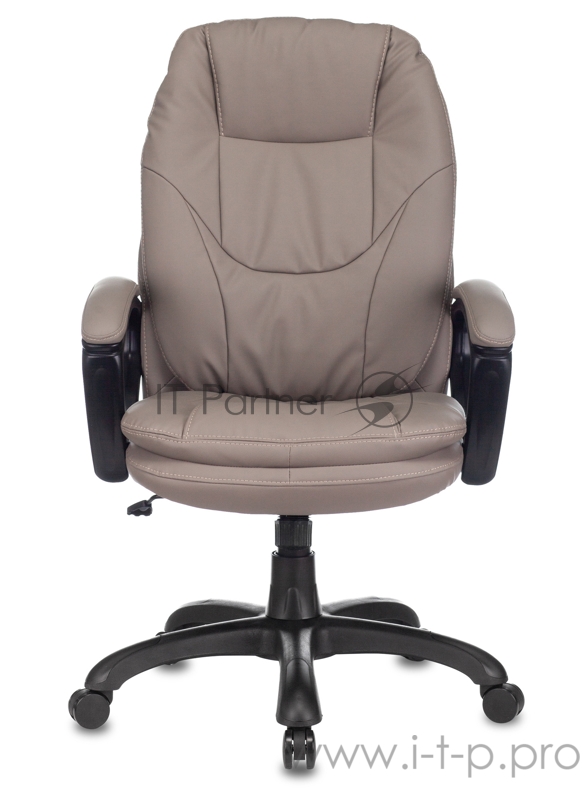 Кресло руководителя Бюрократ CH-868N серый искусственная кожа крестовина пластик