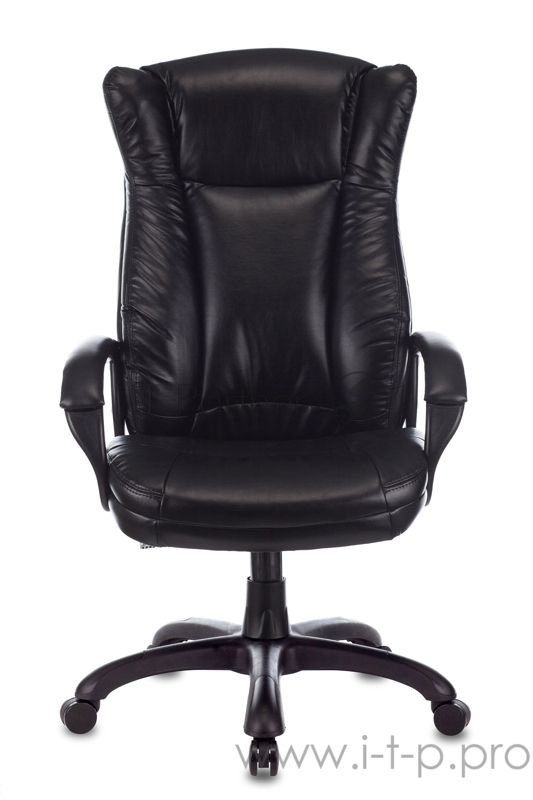 Кресло руководителя Бюрократ CH-879N черный Leather Venge Black искусственная кожа крестовина пластик