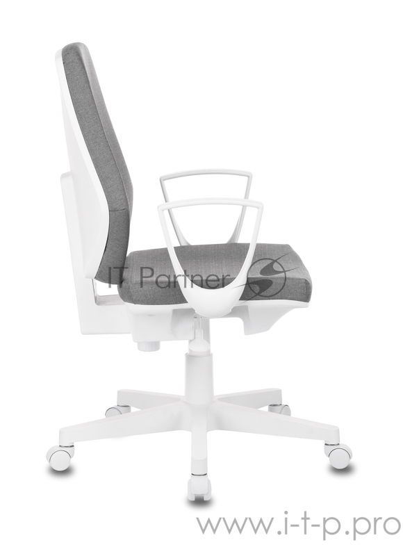 Кресло Бюрократ CH-W545 серый 38-404 крестовина пластик пластик белый