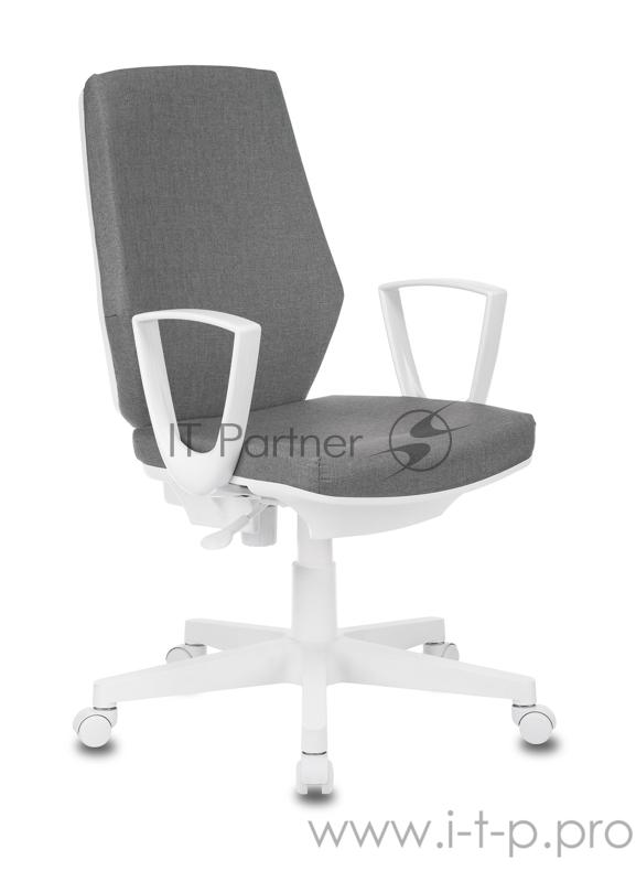 Кресло Бюрократ CH-W545 серый 38-404 крестовина пластик пластик белый