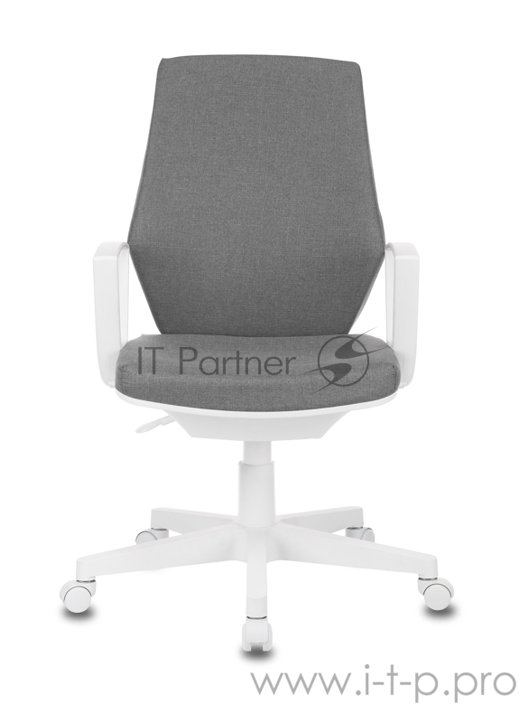 Кресло Бюрократ CH-W545 серый 38-404 крестовина пластик пластик белый