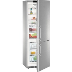 Холодильник Liebherr CBNes 5775 нержавеющая сталь (двухкамерный)